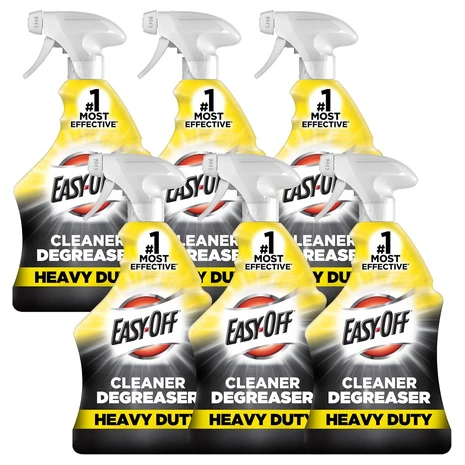 6 Bottles Easy Off Heavy Duty Degreaser Cleaner Spray