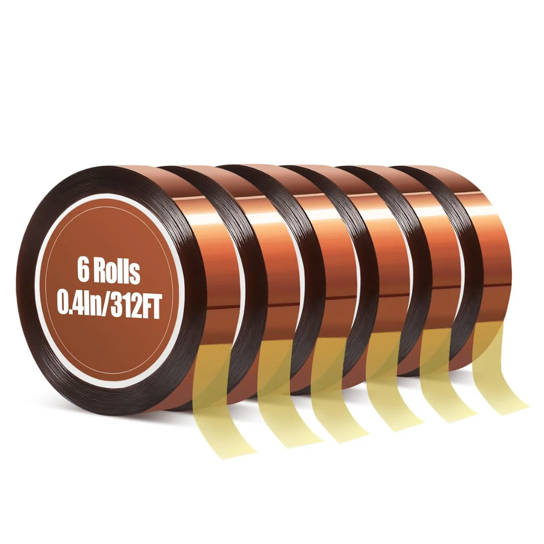 6-Pack High Temperature Heat Resistant Tape (52 Feet)
