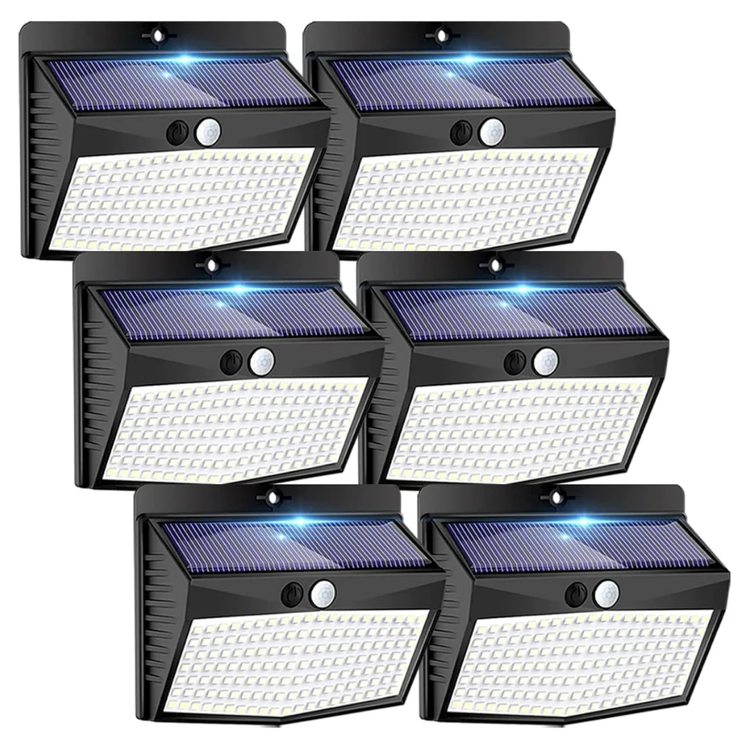 6 Pack Motion Sensor Solar Lights