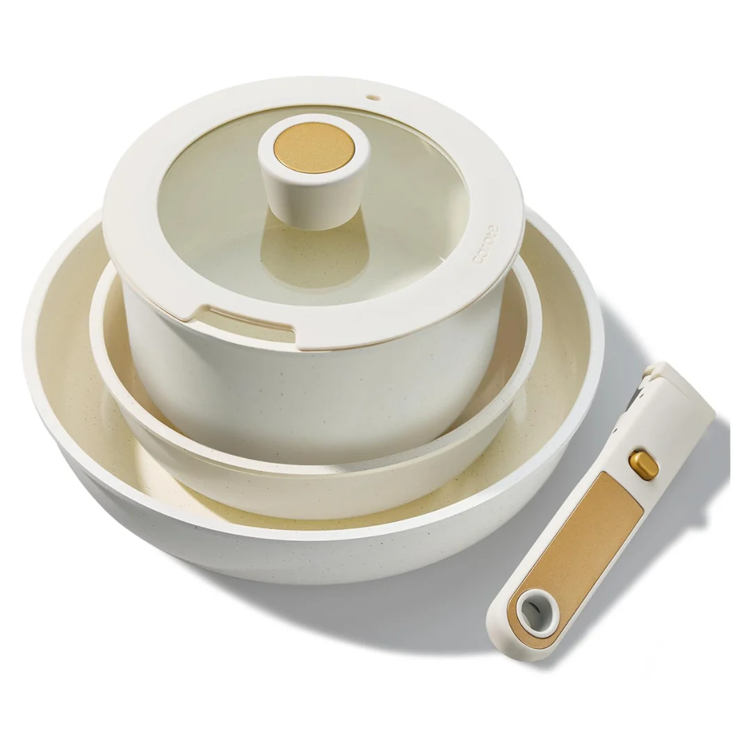 6-Piece Carote Nonstick Pots And Pans Cookware Set