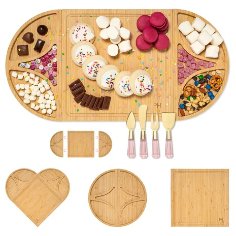 7-Piece Charcuterie Board Serving Set