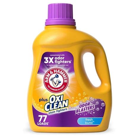 77 Loads Arm & Hammer Plus OxiClean Liquid Laundry Detergent