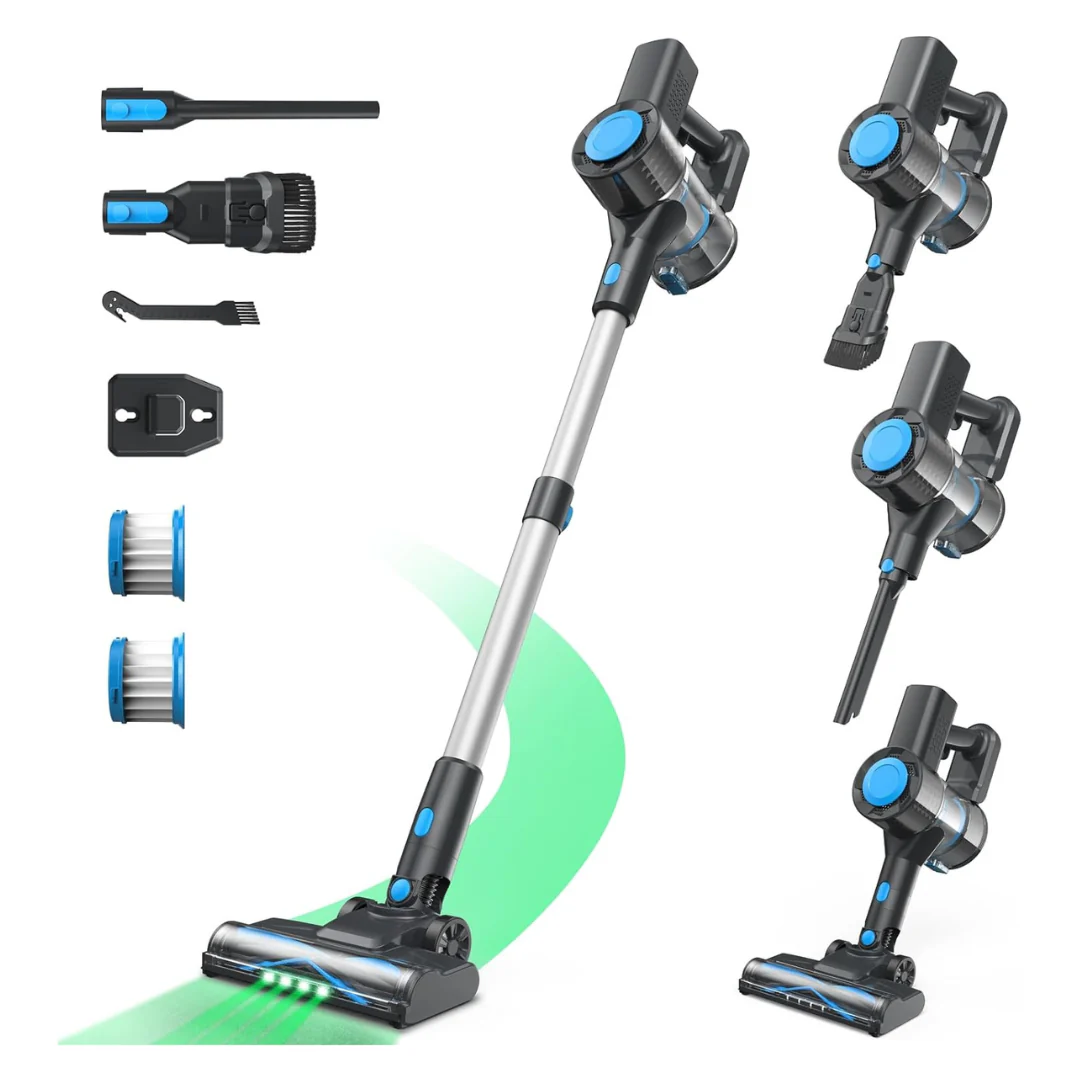 8-In-1 Powerful Cordless Vacuum Cleaner