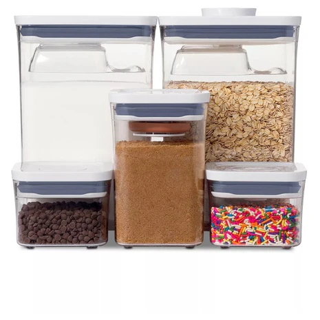 8-Piece OXO Pop Baking Ingredients Storage Container Set