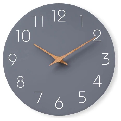 8" Silent Decorative Wall Clock