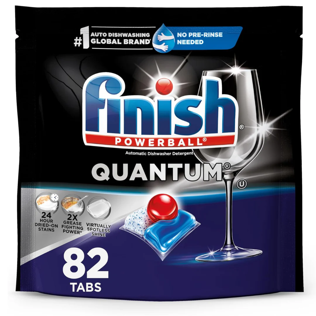 82-Count Finish Powerball Quantum Dishwasher Detergent Pods