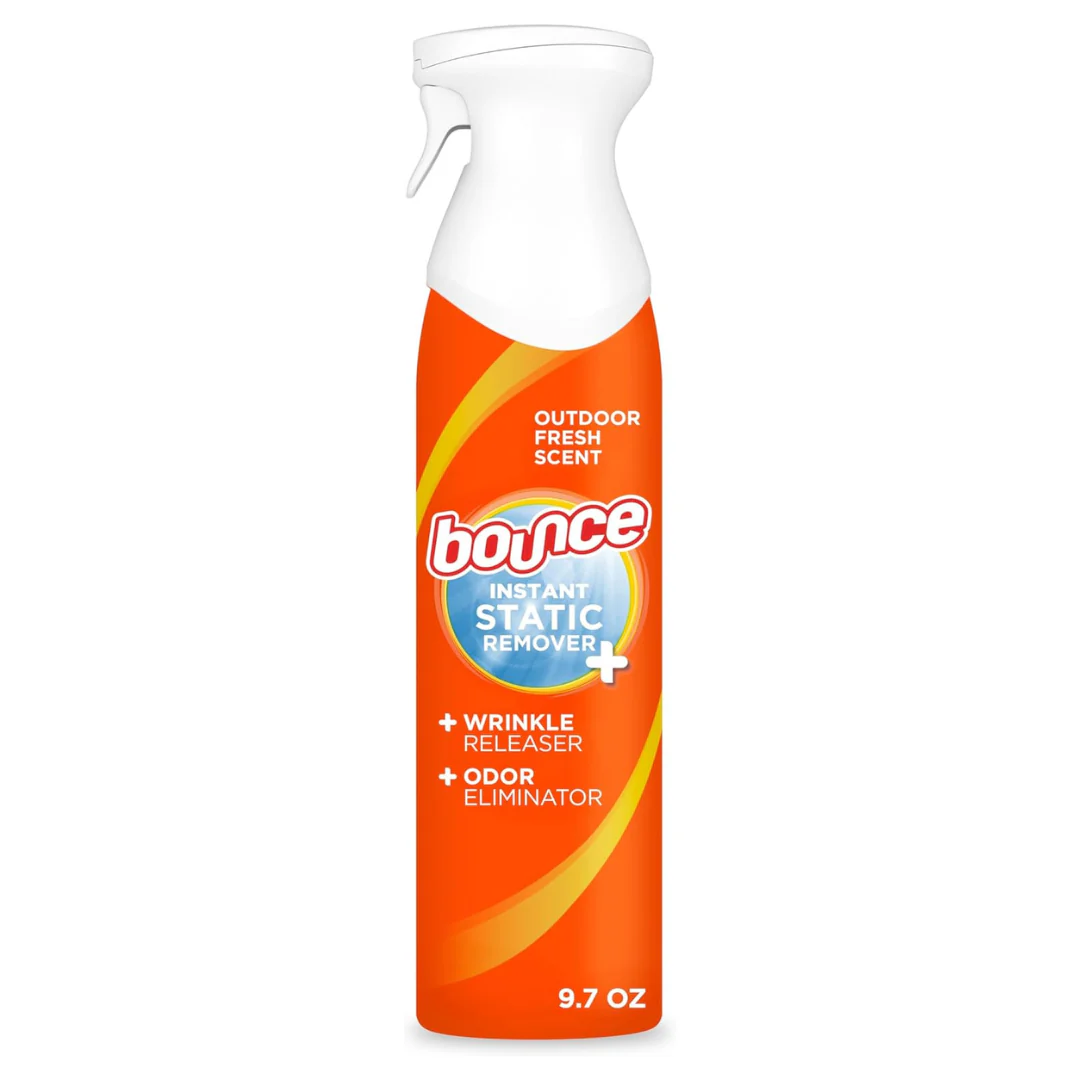 9.7-Oz Bounce 3-in-1 Instant Anti Static Wrinkle Release Fabric Refresher Spray