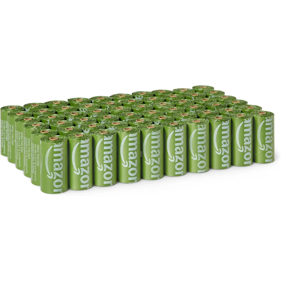 900-Pack Amazon Basics 70% Recycled Waste Bag