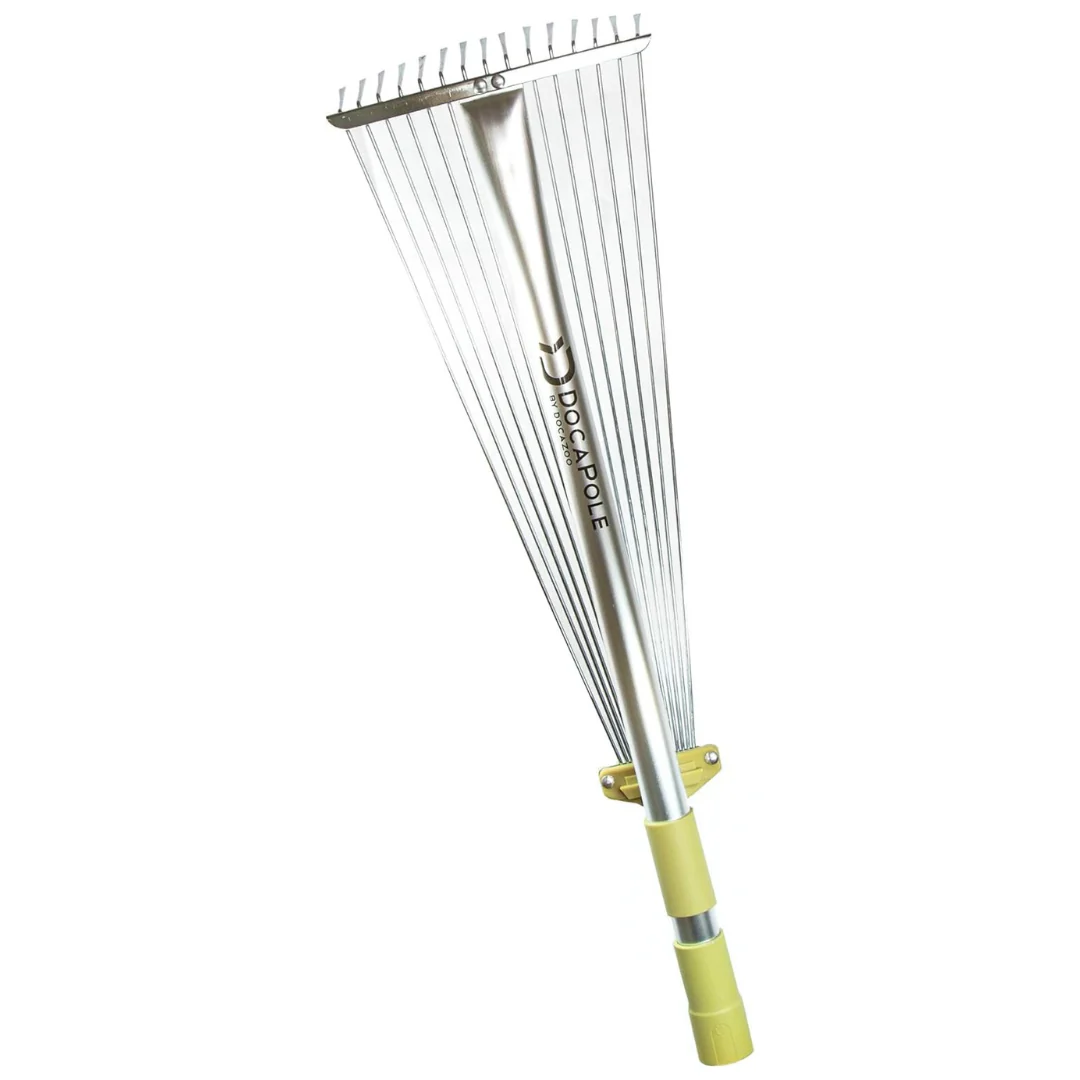 Adjustable Roof Rake & Leaf Rake Tools Kit (6+ Reach)