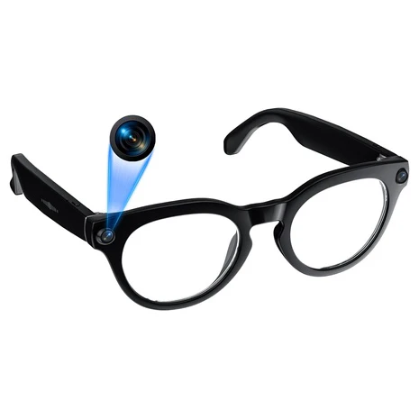 AI Smart Glasses with 8MP Camera, Real-Time Translation & Open-Ear Bluetooth Audio