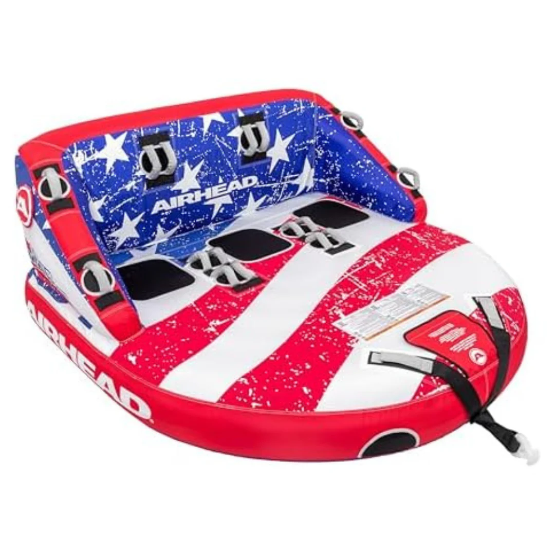 Airhead Super Mable 3-Person Towable Inflatable Boat Tube