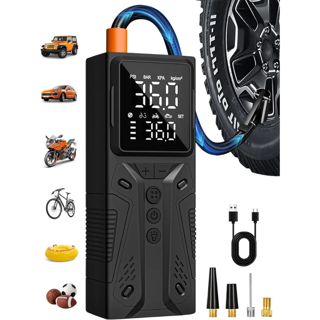 Airsure 150PSI Cordless Tire Inflator With Auto Shut-Off