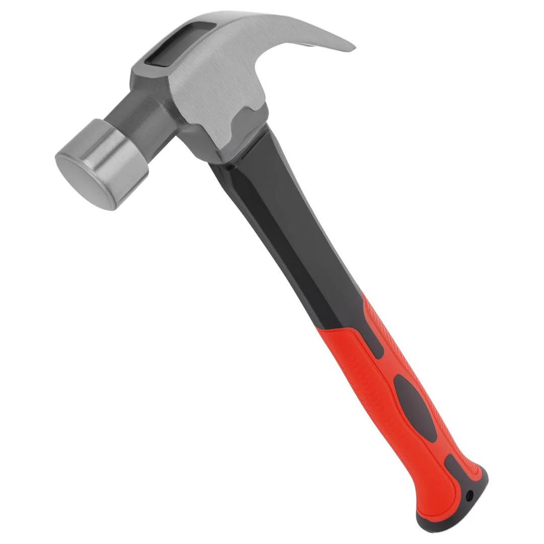 All Purpose Hammer With Fiberglass Handle, 8Oz