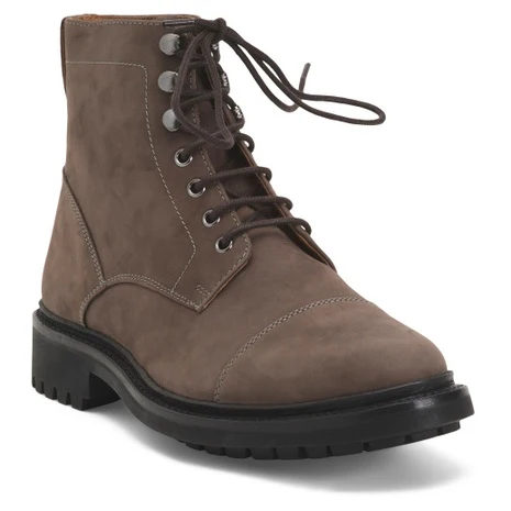 Allen Edmonds Men's Suede Briggs Casual Lace Up Boots