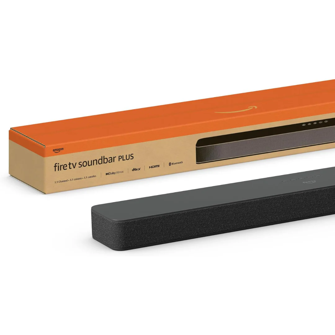 Amazon Fire TV 37" 3.1-Channel Soundbar Plus W/ Subwoofer & Dolby Atmos [Open Box - Like New]