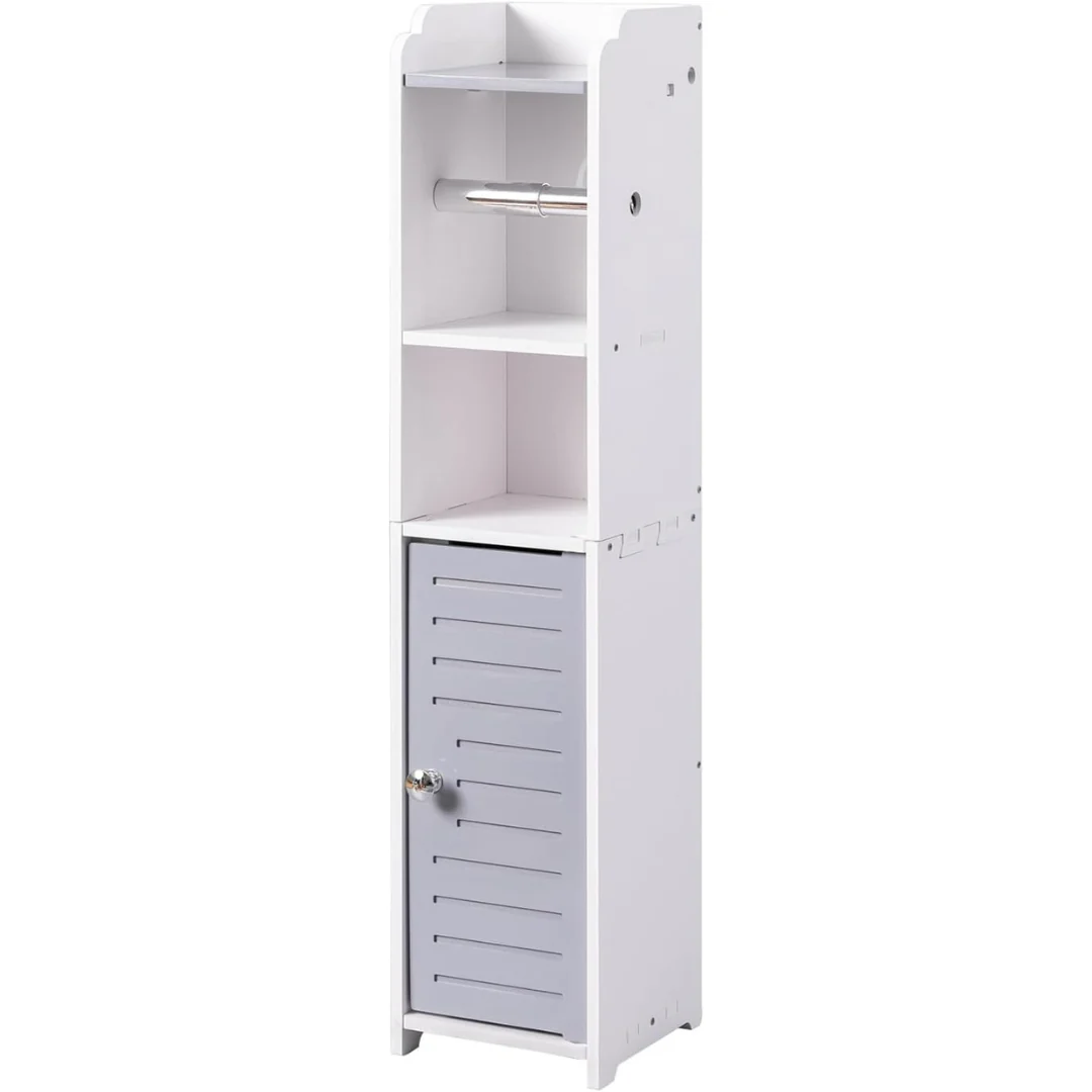 AOJEZOR Toilet Paper Holder Stand