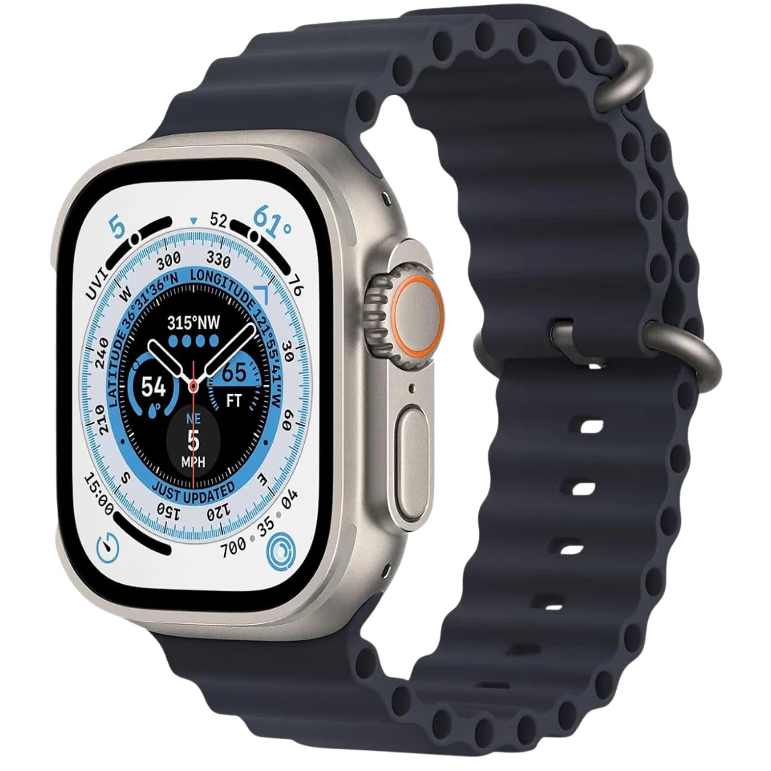 Apple Watch Ultra (GPS + Cellular) 49mm Titanium Case Smartwatch [Renewed Premium]