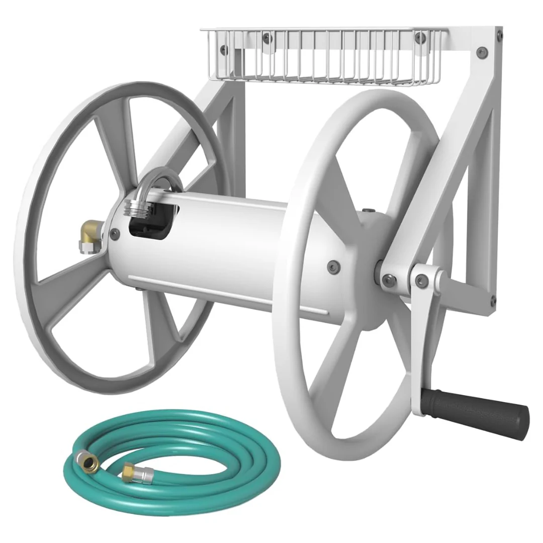 Artigarden Triangle Wall Mounted Garden Hose Reel