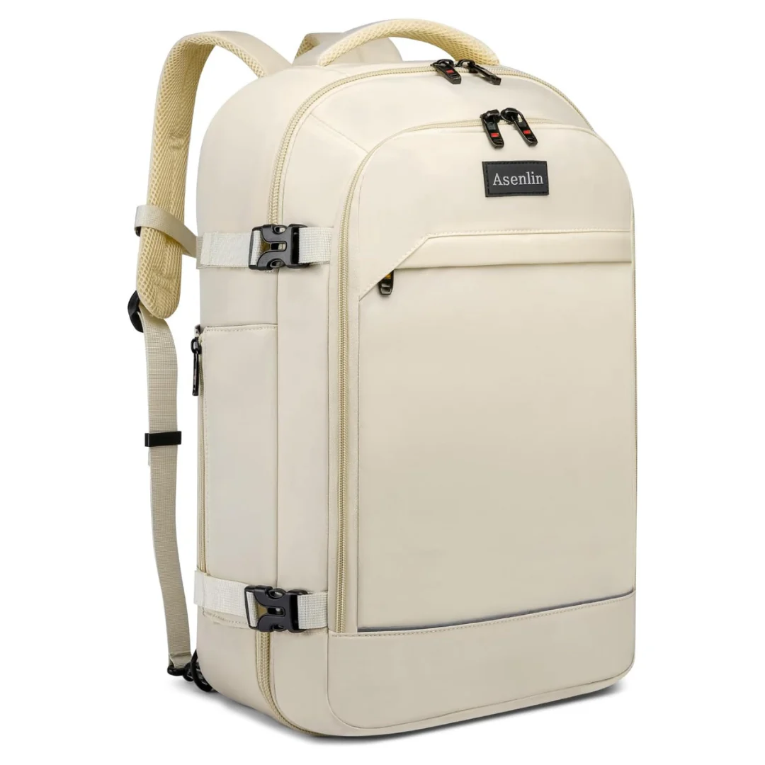 Asenlin 40L Water Resistant Travel Backpack