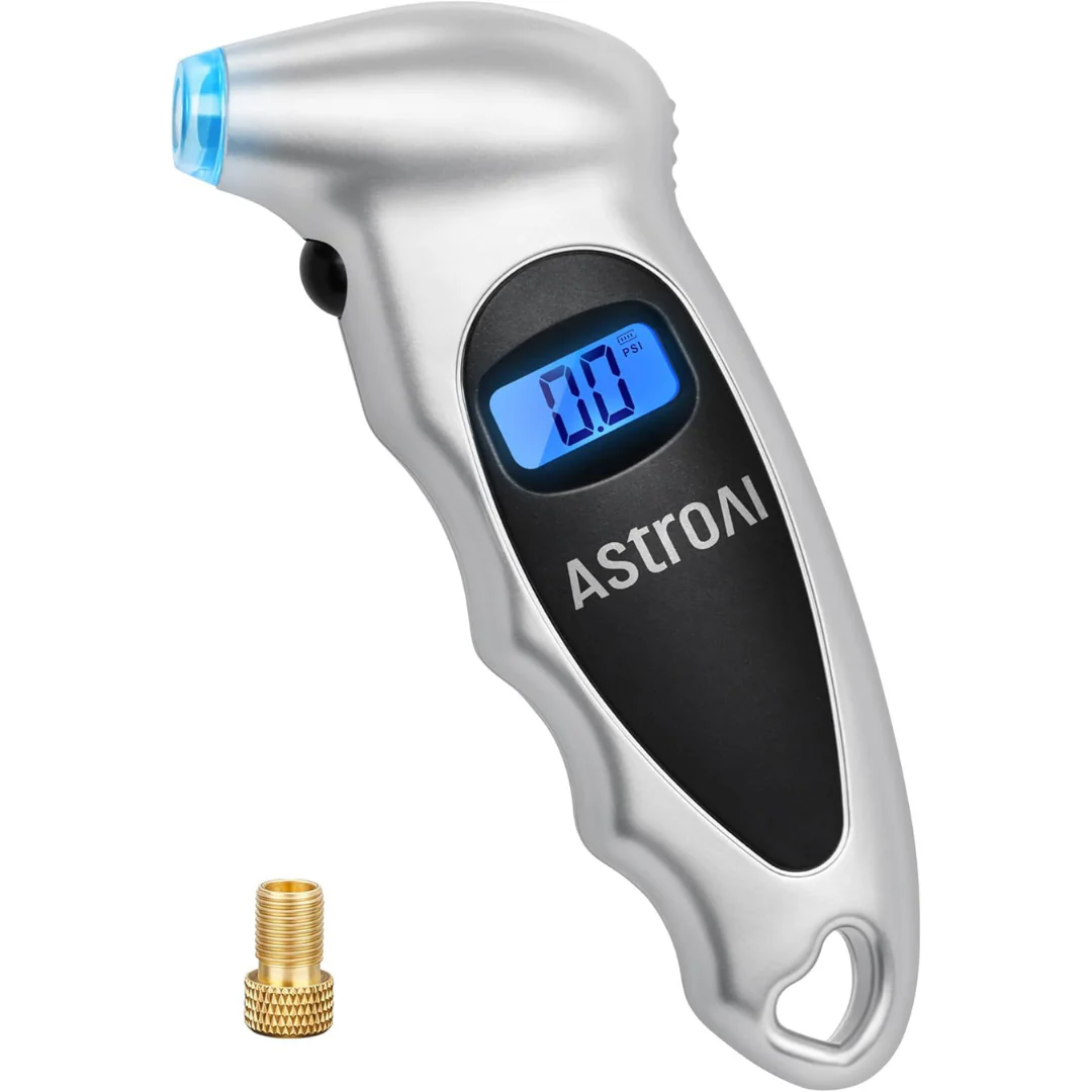 AstroAI 150 PSI Digital Tire Pressure Gauge with Backlight LCD