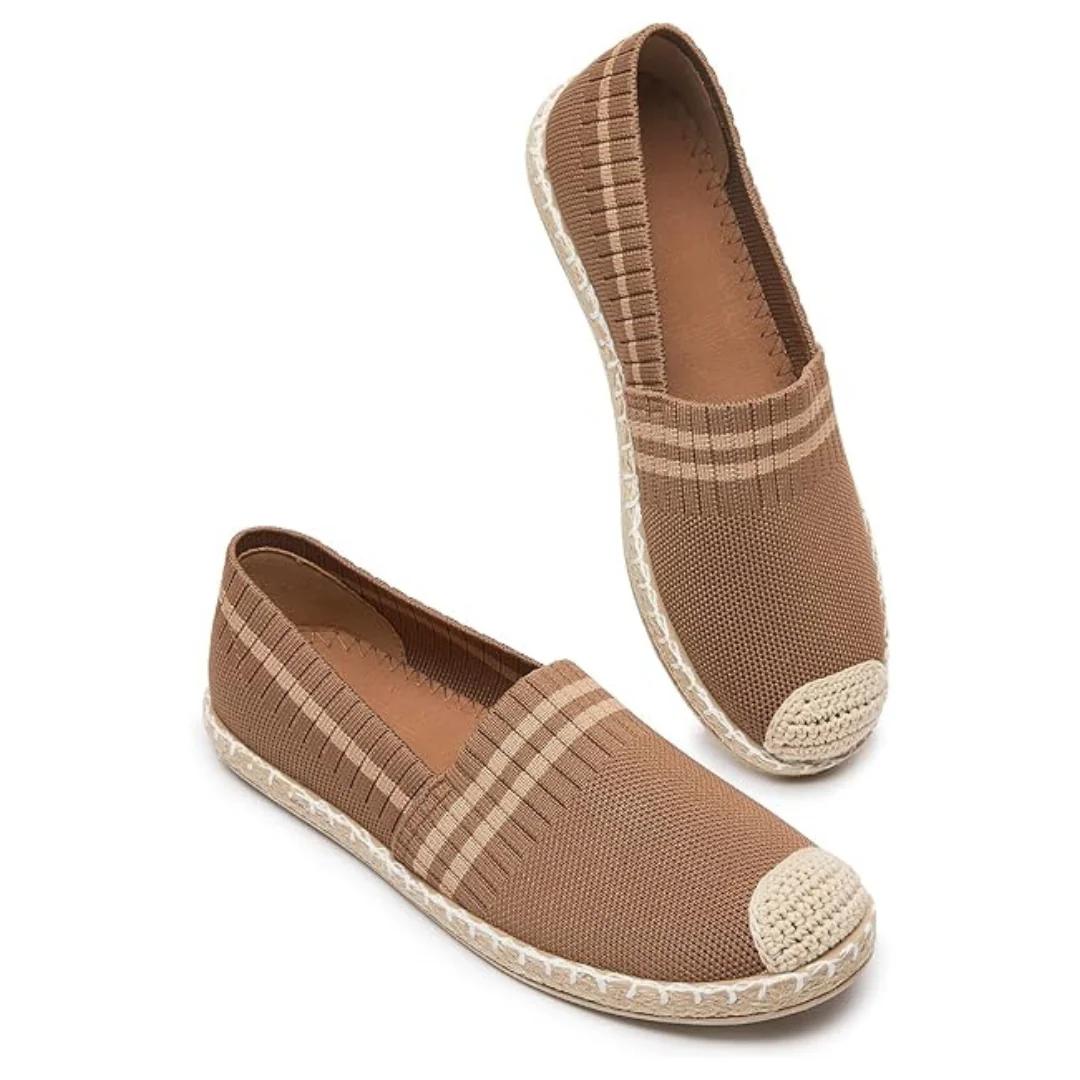 Babudog Women's Espadrilles Breathable Flats Shoes