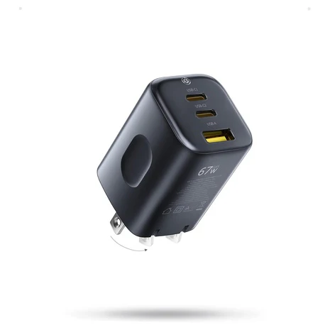 Baseus Smallest 67W 3-Port USB-C Fast Charger