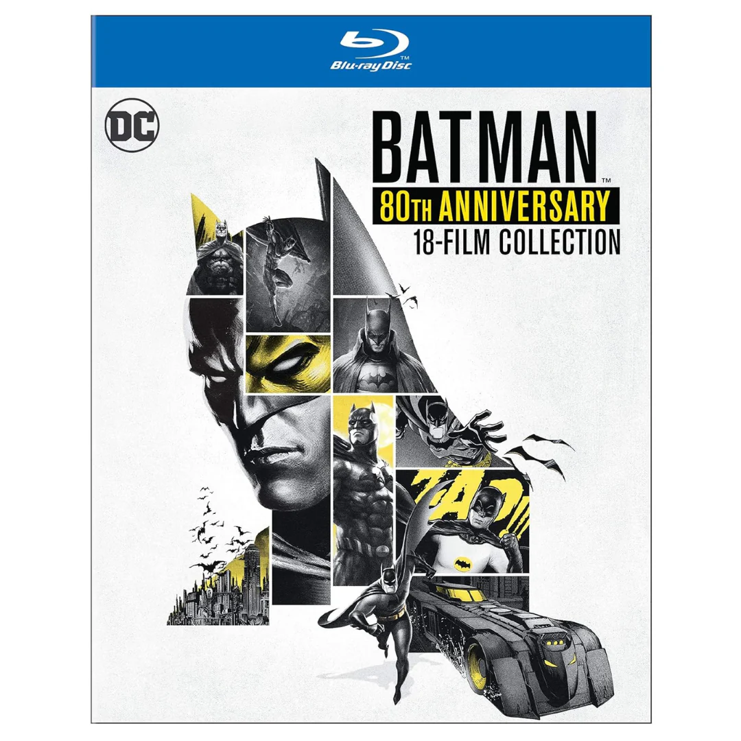 Batman: 80th Anniversary 18-Film Collection (Blu-ray)
