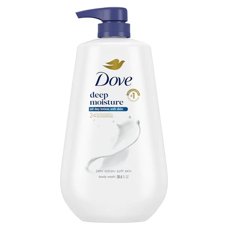 Big Bottle of Dove Body Wash
