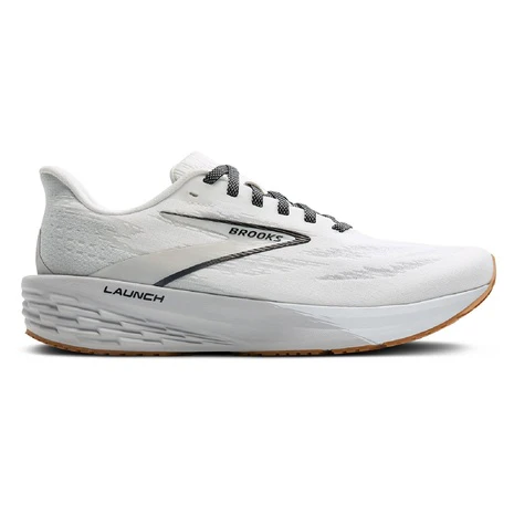Brooks Men's Launch 11 White Road Running Shoes