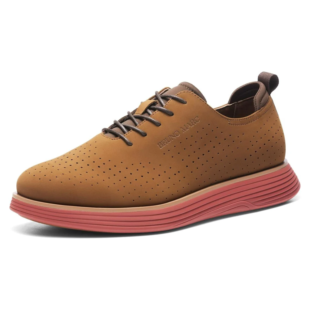 Bruno Marc Men's MaxFlex Fashion Oxfords Classic Casual Shoes (2 Colors)