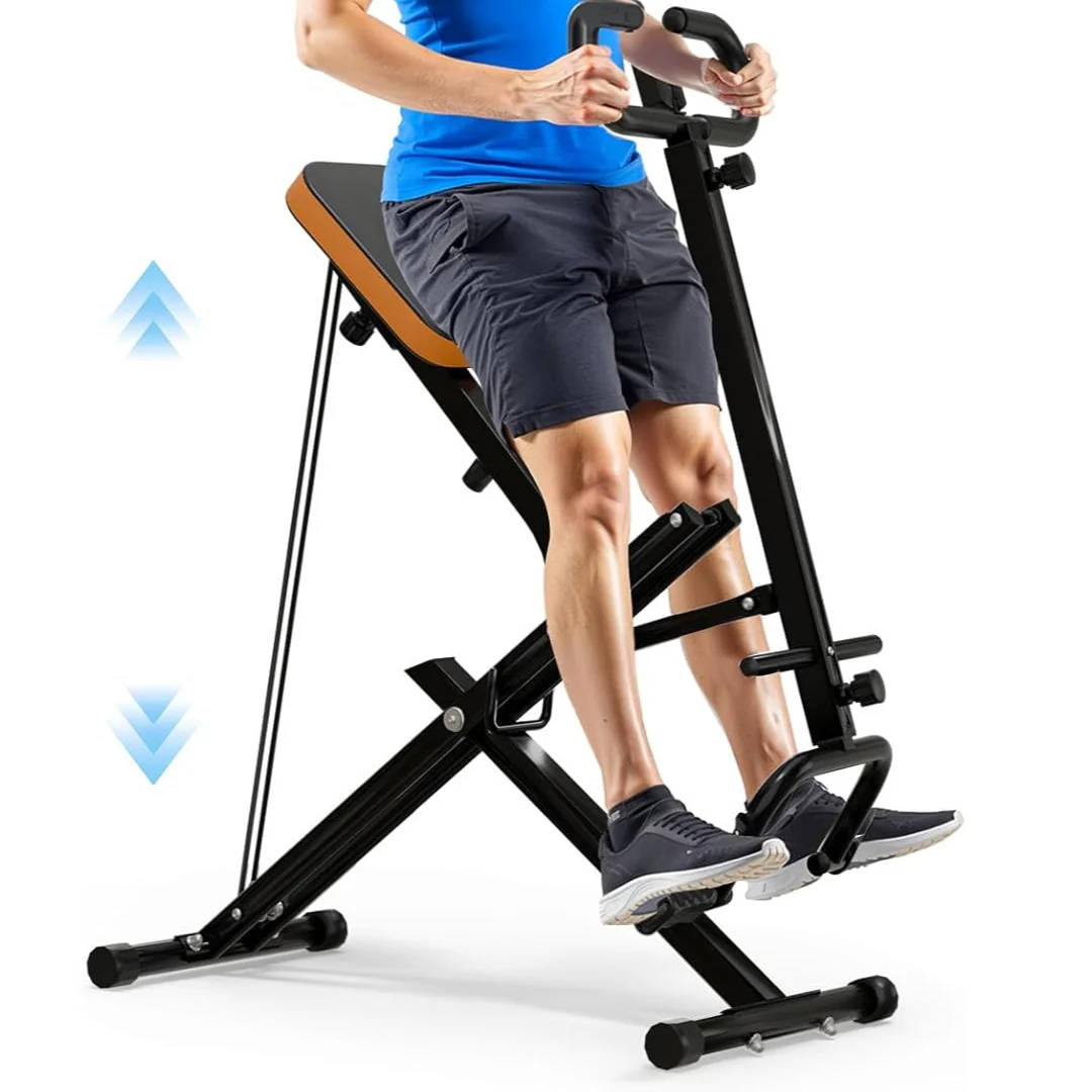 Canisflax Foldable Deep Squat Rowing Machine