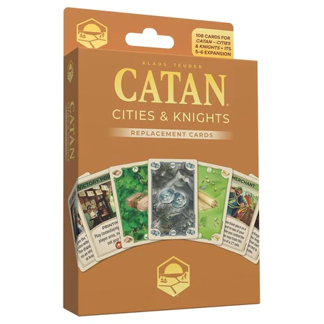 Catan Cities & Knights Replacement Card Set (6th Edition)