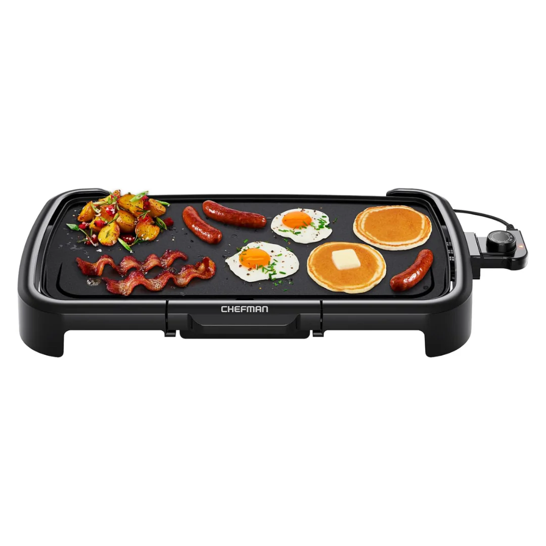 Chefman XL Electric Immersible Flat Top Griddle (10" x 20")