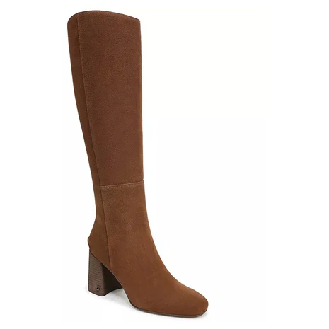 Circus NY by Sam Edelman Women's Billie Knee High Block Heel Dress Boots