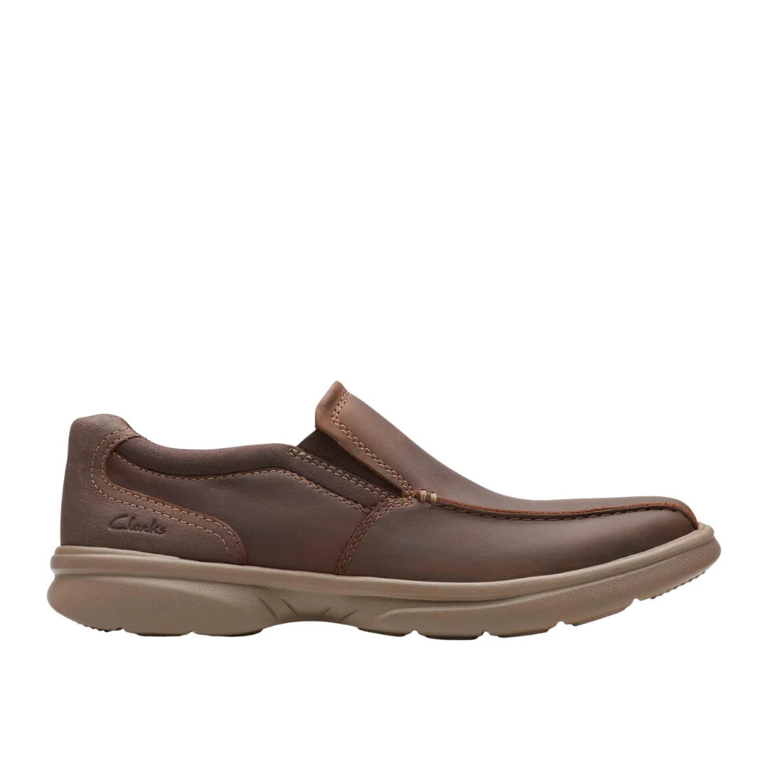 Clarks Men's Bradley Step Loafer (Beeswax Leather)