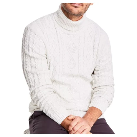 Club Room Men's Chunky Turtleneck Sweater