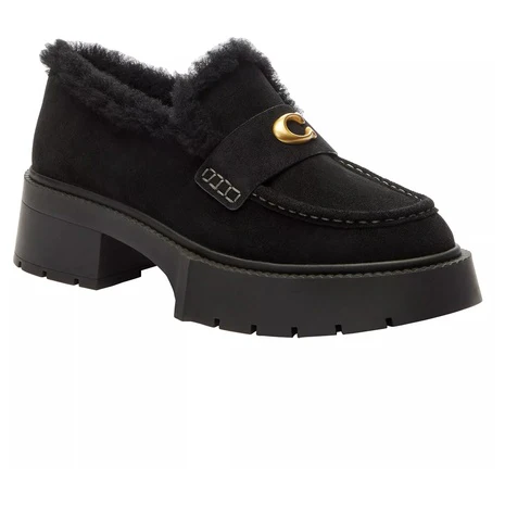 Coach Women's Leah Slip On Platform Loafers