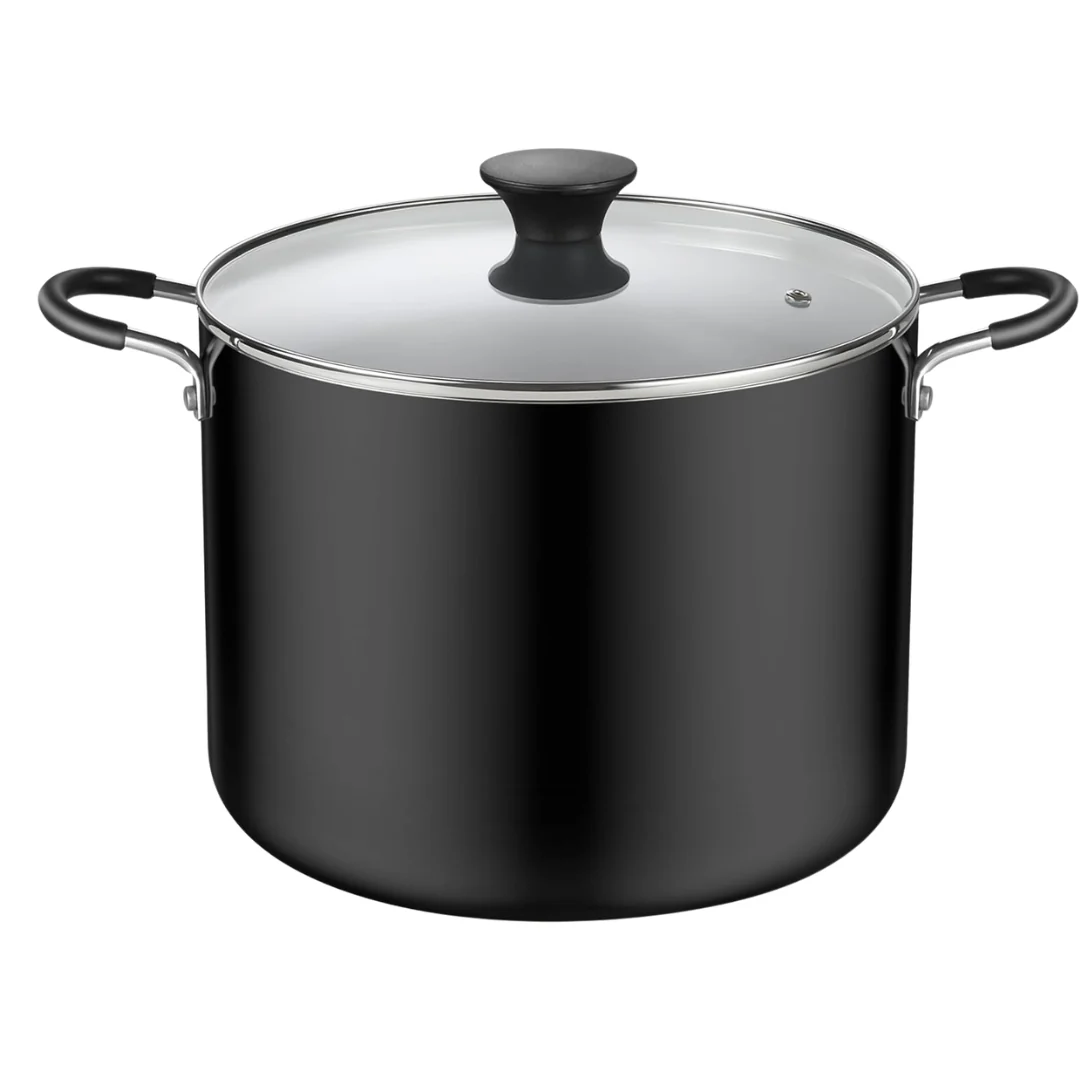 Cook N Home 10.5-Qt Nonstick Stockpot with Glass Lid