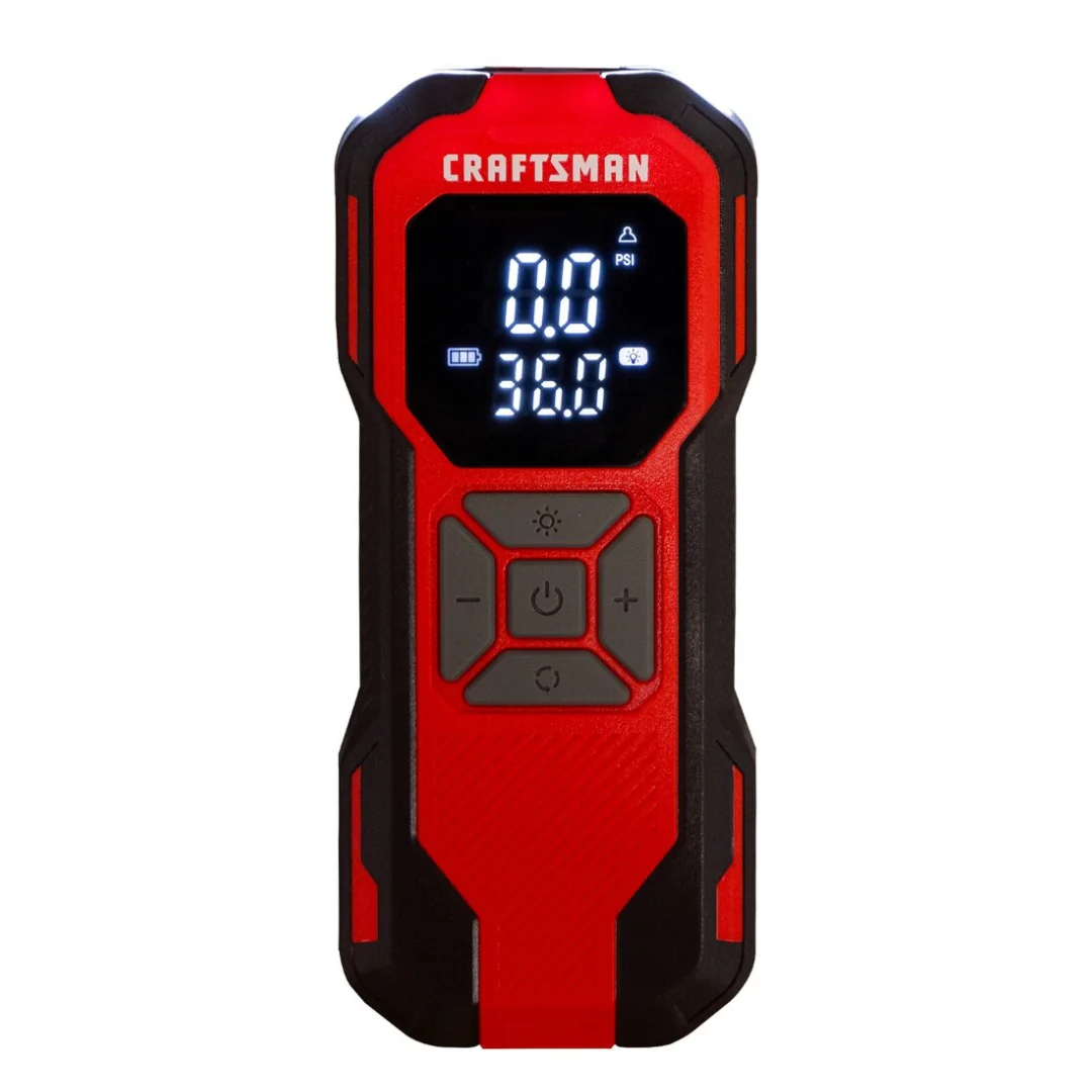 Craftsman 12V 150PSI Portable Air Inflator W/ LED Light & USB-C Port
