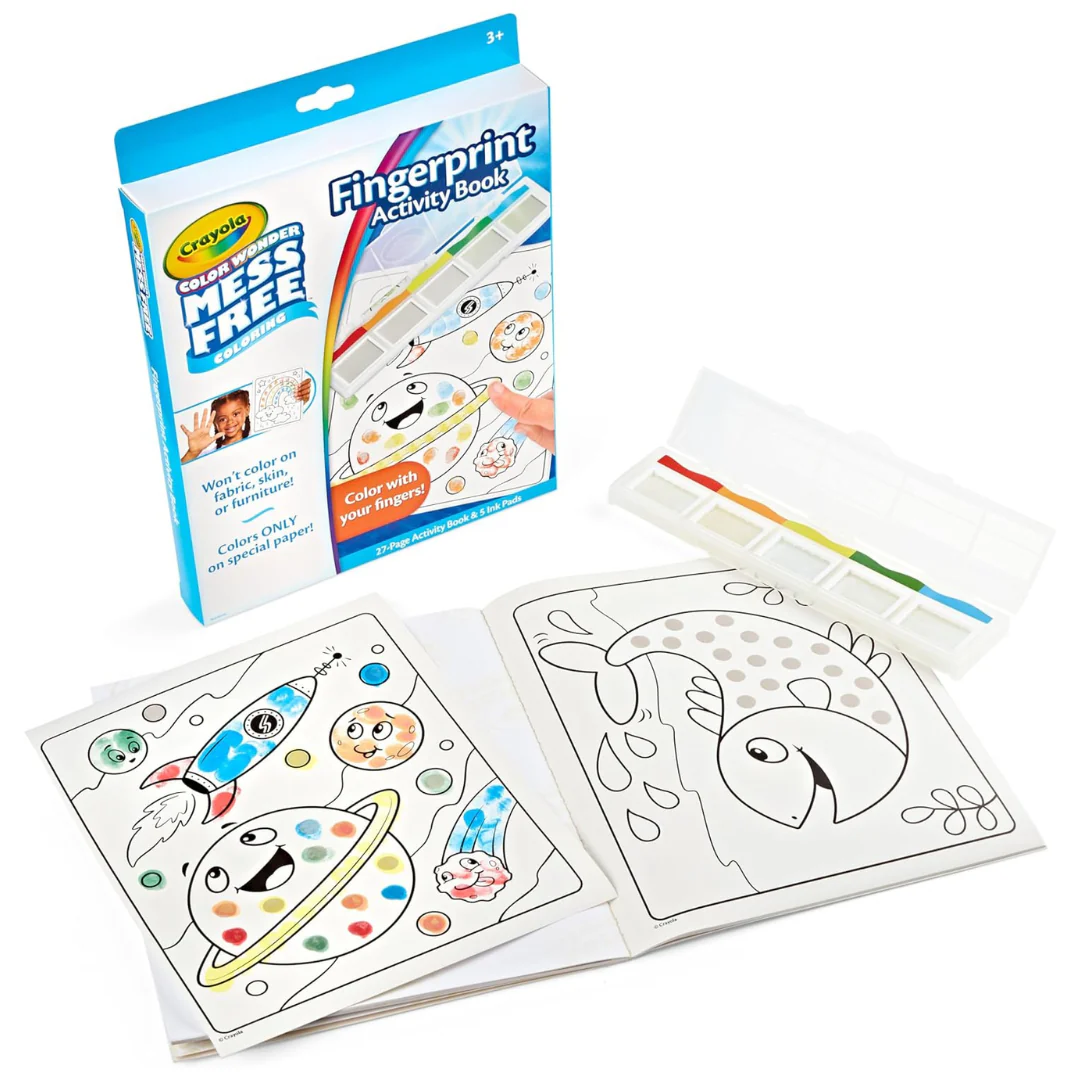 Crayola Color Wonder Mess-Free Fingerprint Painting Set