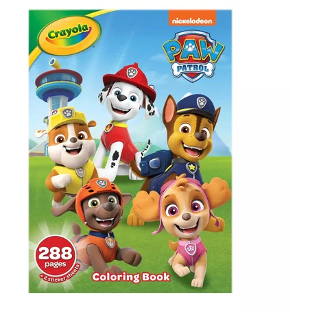 Crayola PAW Patrol Coloring Book