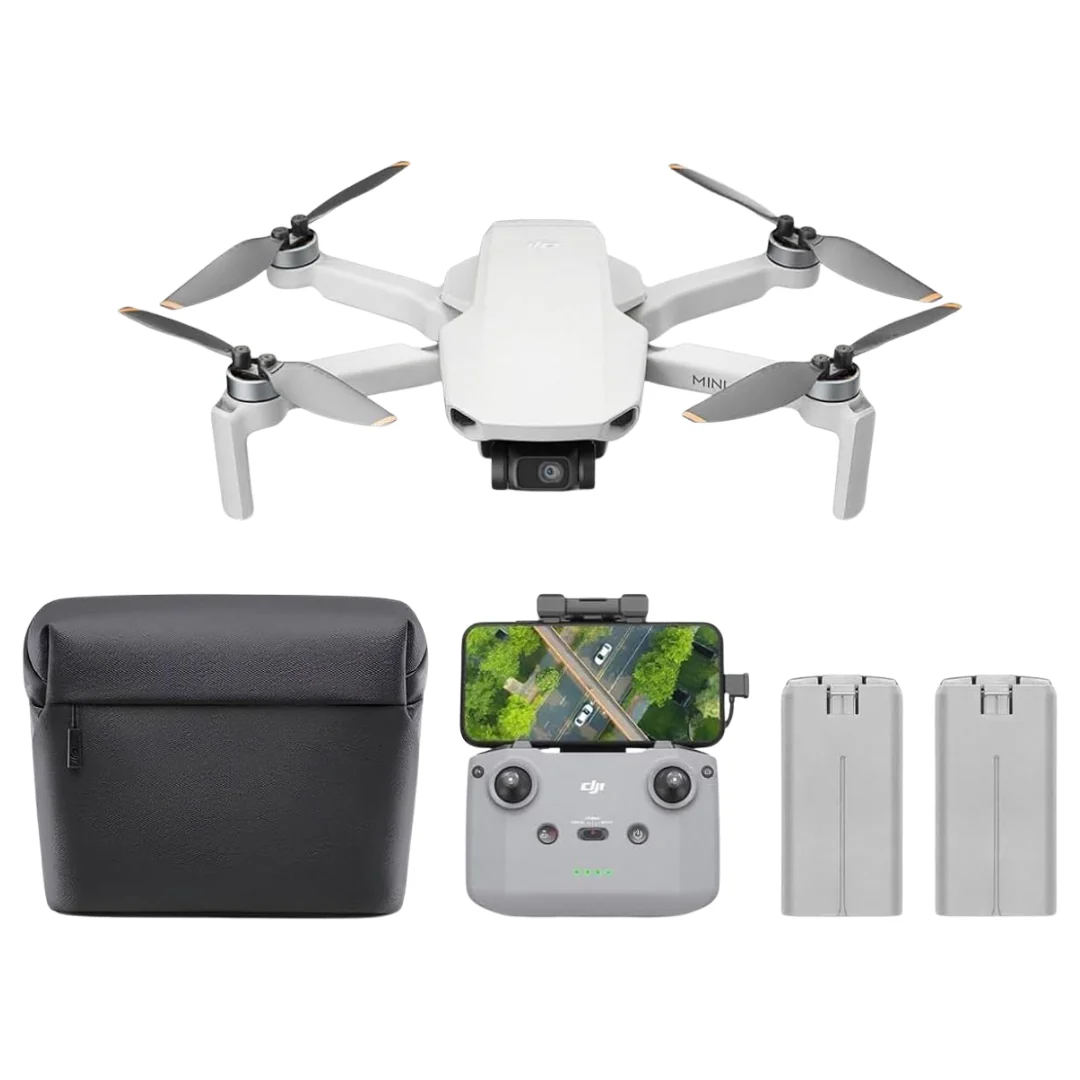 DJI Mini 4K Camera Drone Combo with 2 Batteries