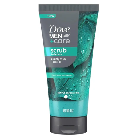 Dove Men Care Eucalyptus Body and Face Scrub