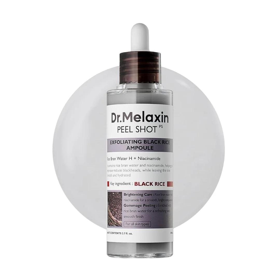 Dr.Melaxin Peel Shot Glow Rice Peeling Ampoule, 80ml