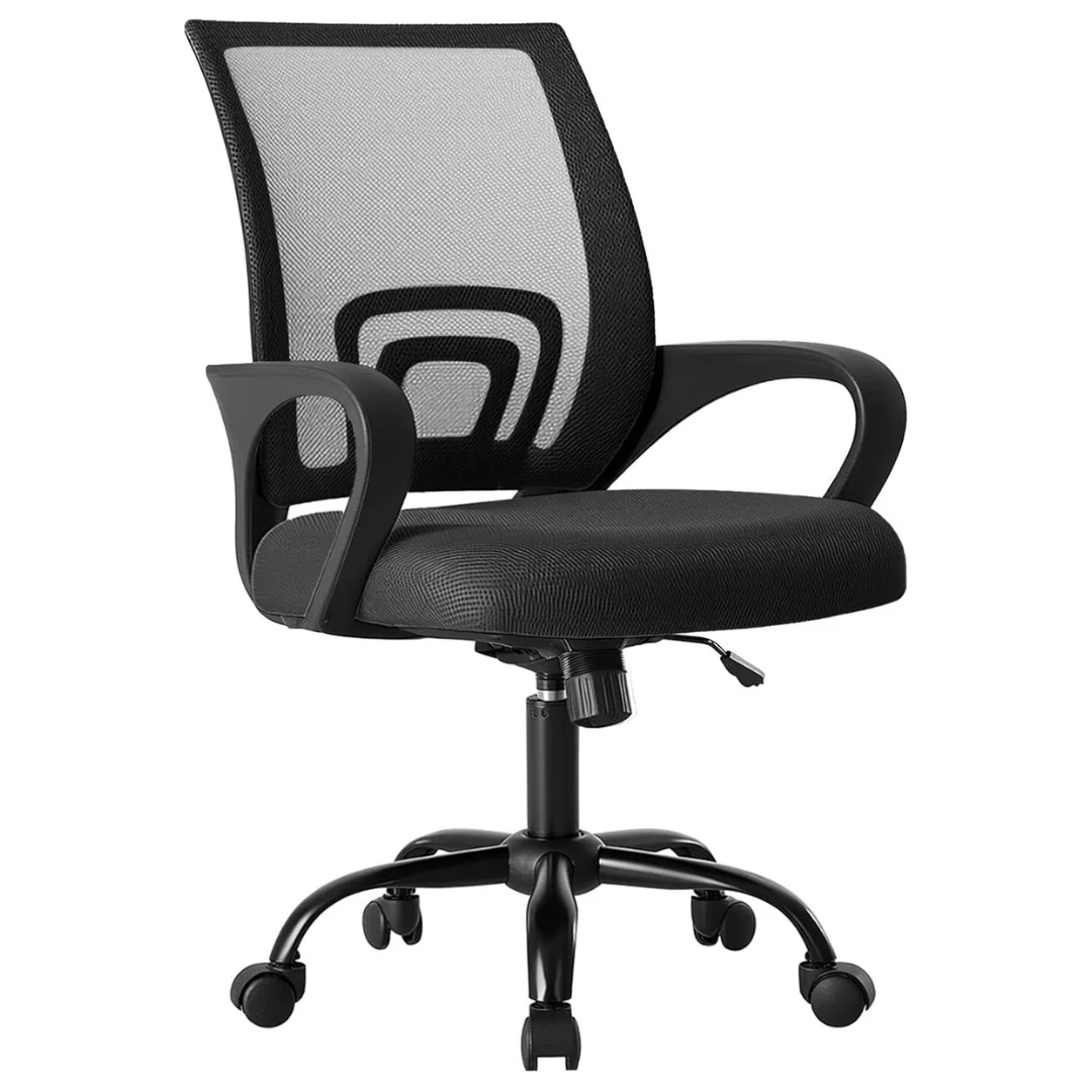 DUMOS Ergonomic Mid Back With Lumbar Support Chair