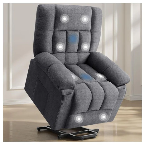 Dumos Power Lift Recliner Chair with Massage & Heat