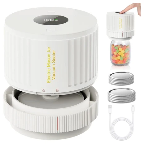 Electric Mason Jar Vacuum Sealer Kit