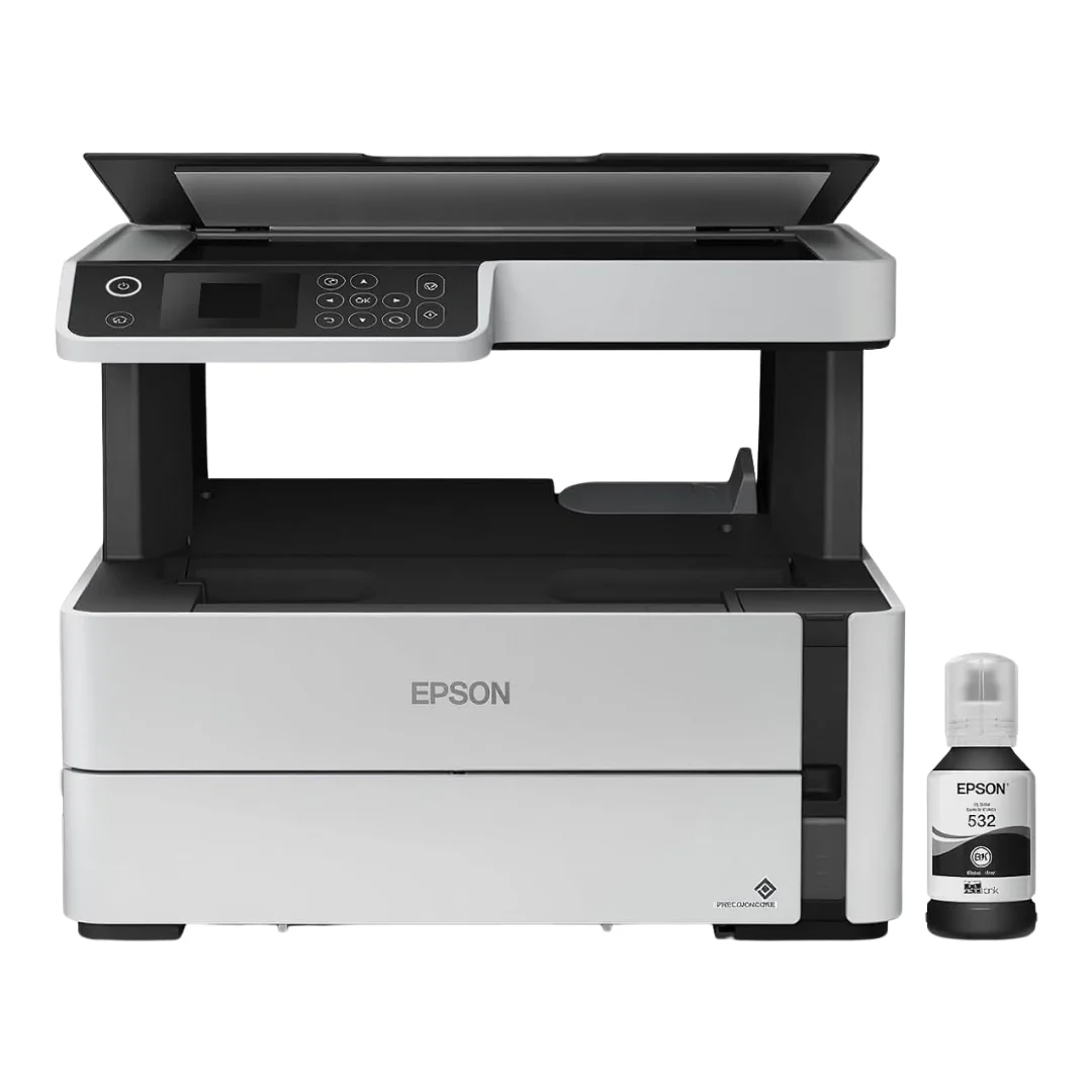 Epson EcoTank Wireless Network Monochrome Inkjet 4-In-1 Printer