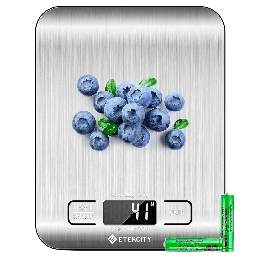 Etekcity 11lb/5kg Backlit Digital Kitchen Food Scale