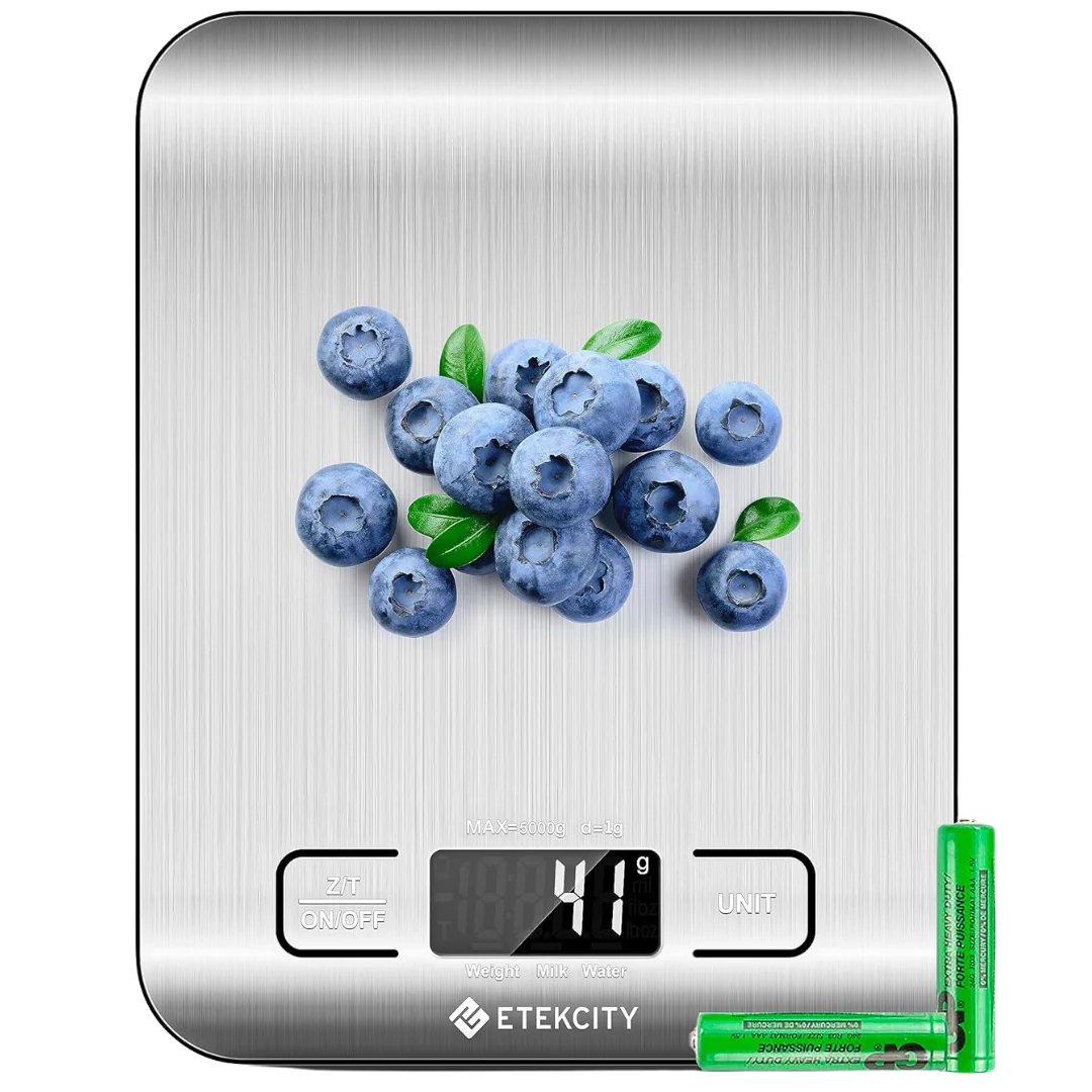 Etekcity 11lb/5kg Backlit Digital Kitchen Food Scale